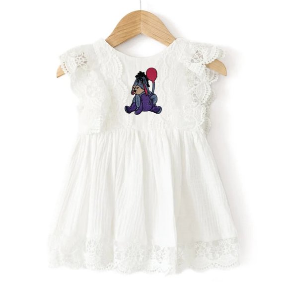 Eeyore Dress Winnie the Pooh Dress Birthday Outfit Dress Clothes Smash Cake - Picture 1 of 8